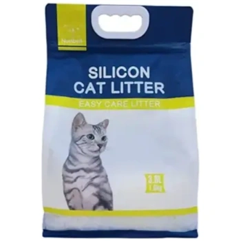 Nunbell Silicon Cat Litter crystal litter 3.8 kg  Lemon 