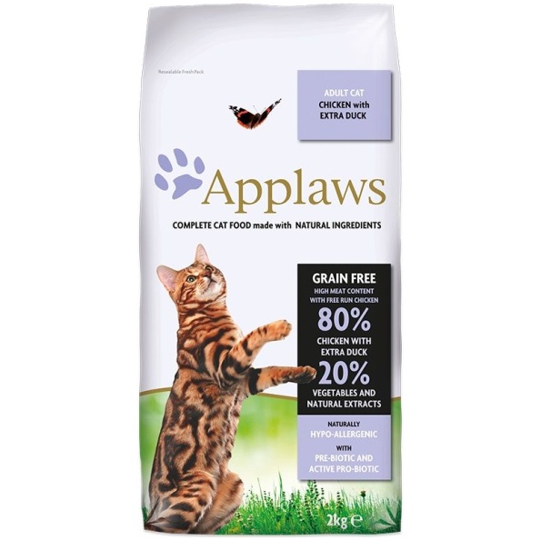 petshome applaws chicken with extra duck dry cat food 2 kg 8