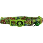 petshome_doco@-loco-cat-collar-pattern-printed-dcat002-texture-green.jpg