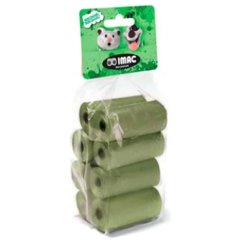 IMAC Biodegradable Waste Bags 8 Rolls of 15 Bags
