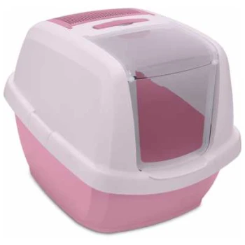 IMAC Maddy Junior Hooded Cat Toilet Pink 57x43x41cm