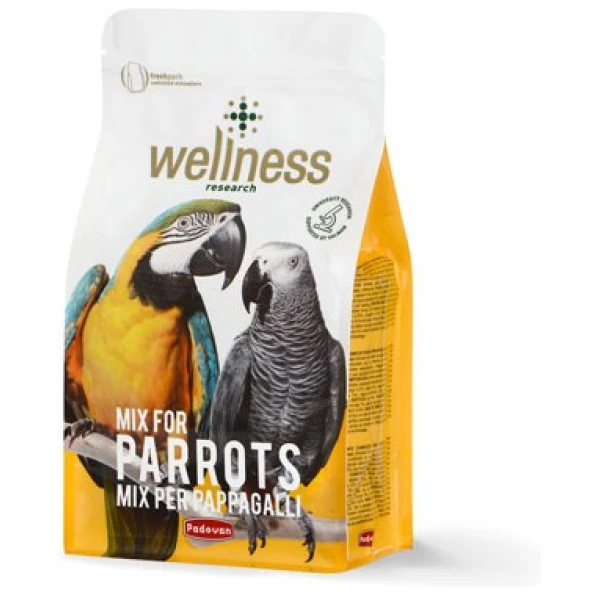 petshome padovan wellness parrots 750gm 2