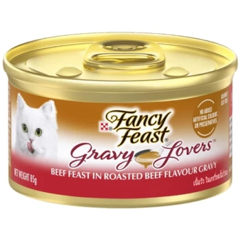 PURINA Fancy Feast Gravy Lovers Beef Cat Wet Food 85G
