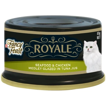PURINA Fancy Feast Royale Seafood amp Chicken Medley Wet Cat Food  85G