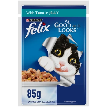 PURINA Felix as Good as it Looks Sardine in Jelly Wet Cat Food - 85G