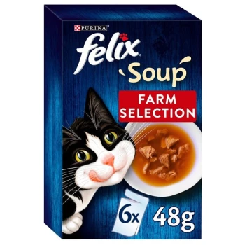 PURINA Felix Soup Farm Selection  48G 6x48g