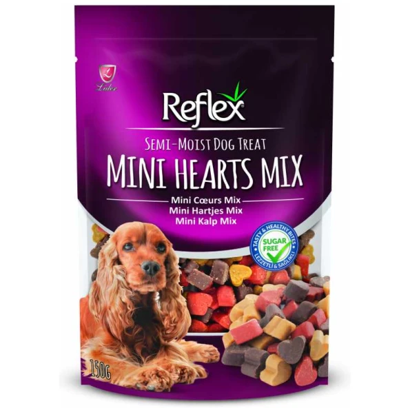 petshome reflex dog hearts mix treat 150 gm