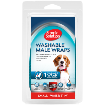 Simple Solution Small Blue Washable Wrap 12-14 Inches