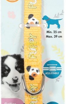 ZOLUX PUPPY MASCOT COLLAR 13mm Yellow