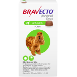 BRAVECTO Medium Dogs (FLURALANER) 22 – 44 lbs