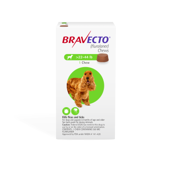 BRAVECTO® Medium Dogs (FLURALANER) > 22 – 44 lbs