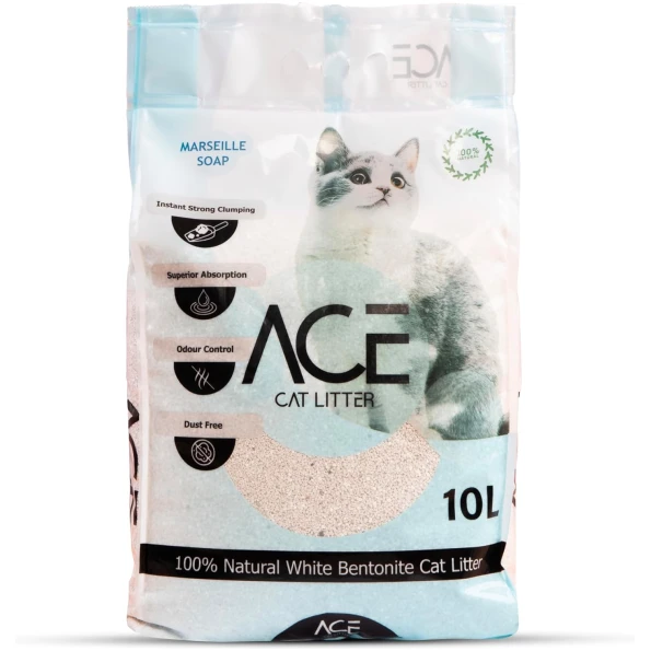 ACE Cat Litter Natural Marseille Soap 10L