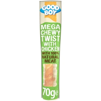 Good Boy Mega Chewy Chicken Twist Dog Treats 70 gr
