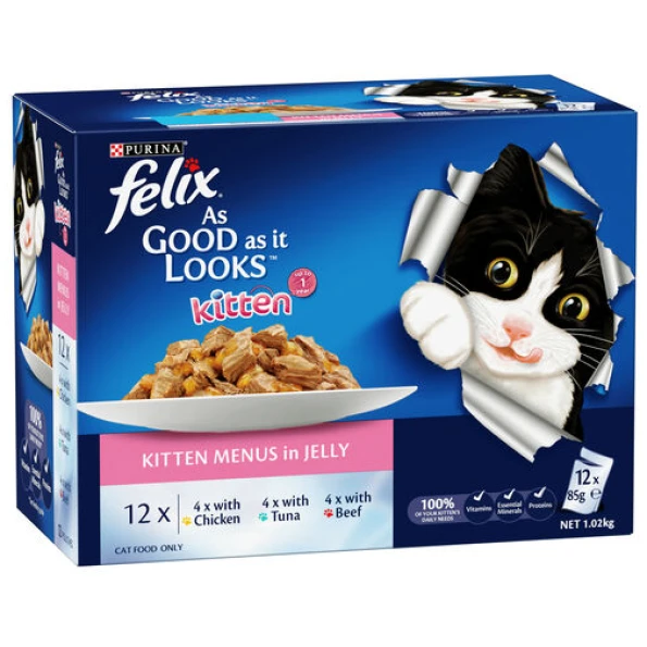 as Good as it Looks Kitten Menus
