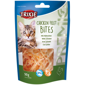 Trixie Premio Chicken Fillet Bites Cat Treats 50 gr