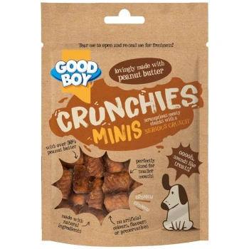 Armitage Goodboy Crunchies Chicken Minis peanut butter Treats 66G