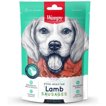 wanpy lamb sasages 100g