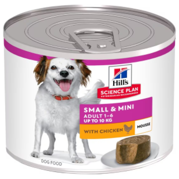 Hills Mousse Wet Food with Chicken for Small & Mini Breed Adult Dogs 1-6 Years & 200 gm