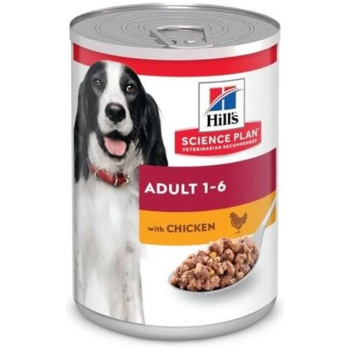 Hills Science Plan Wet Food with Chicken for Adult Dogs 1-6 Years 370 gr