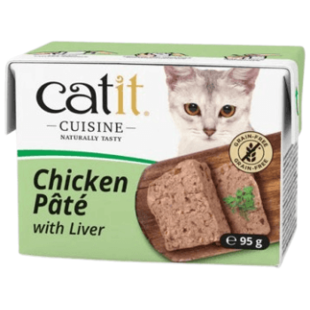 Catit Cuisine Chicken Pate with Liver 95g - For Cats