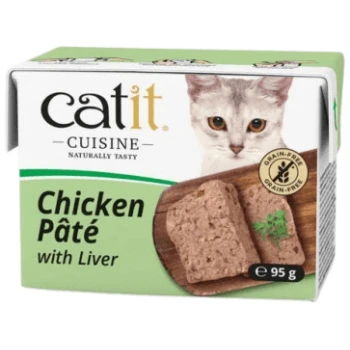 Catit Cuisine Chicken Pate with Liver 95g - For Cats