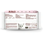 Kit Cat 5 in 1 Cat Wipes – Unscented – 80pcs -Paraben – Alcohol Free