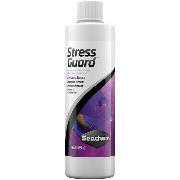 Seachem Stress Guard Antiseptic for Marine & Freshwater Fish 250 ml