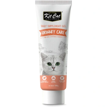 Kit Cat Urinary Care Daily Supplement Gel for Cats & Kittens 12 weeks 120g