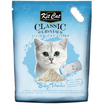 KIT CAT CRYSTAL BABY POWDER CAT LITTER 5L