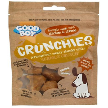 Good Boy Crunchies Chicken Dog Treats 60g Pack of 8