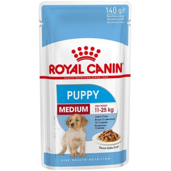 Royal Canin Medium Puppy Pouch - 140gm