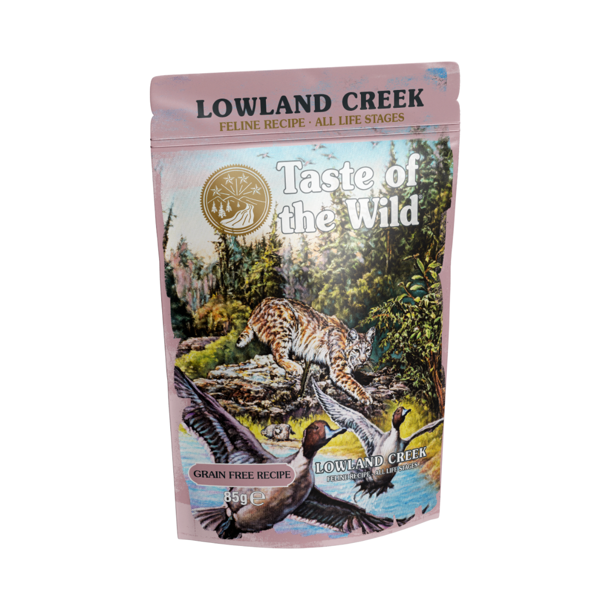 Taste of the Wild Lowland Creek Dry Cat Food with Roasted Quail Duck 85 gr