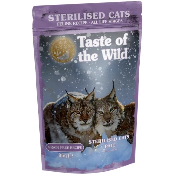 Taste of the Wild Sterilized Cat Pate - grain free 85 gr