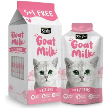 Kit Cat Goat Milk with Taurine for Kittens 6 Weeks 51 Free 6 x 50 ml