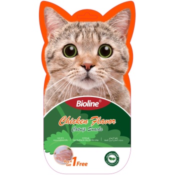 Bioline Catnip Snacks -Chicken flavor