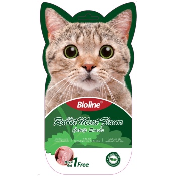 Bioline Catnip Snacks -Rabbit meat flavor