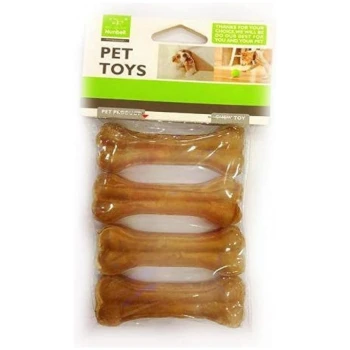 Nunbell Bones Chew Dog Toy for Dogs 4 pcs DB 34996