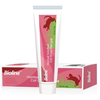 Bioline Hairball Solution Cat Grass Recipe for Cats 100g