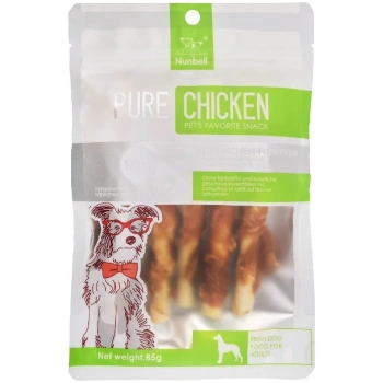 Nunbell Pet snacks - Chicken wrapped in skin rolls