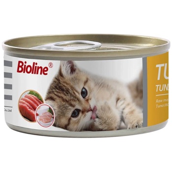 Bioline Bioline Tuna Can TunaChicken 80g
