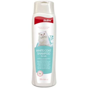 Bioline White Coat Shampoo For Cat 200ml