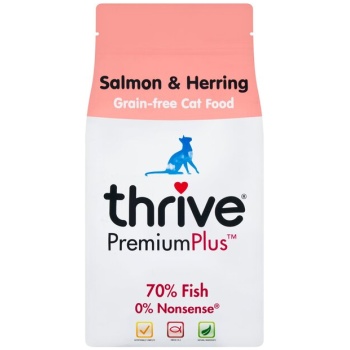 Thrive Premium Plus Dry Cat Food with Salmon & Herring 1.5 kg