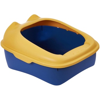 Nunbell Large Square Cat Ear Cat Litter Box