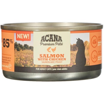 Acana Premium Pate Salmon and Chicken Paste Adult Cat Can 85 Gr