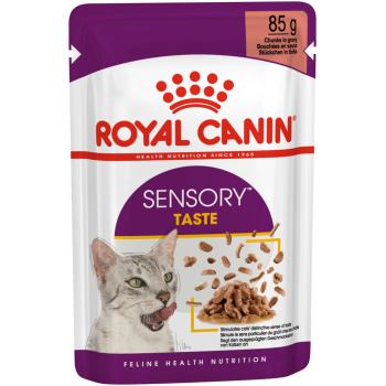 Royal Canin Sensory Taste Wet Food Chunks in Gravy for Adult Cats 85 gr