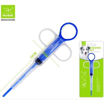 Double-ear syringe-type feeder