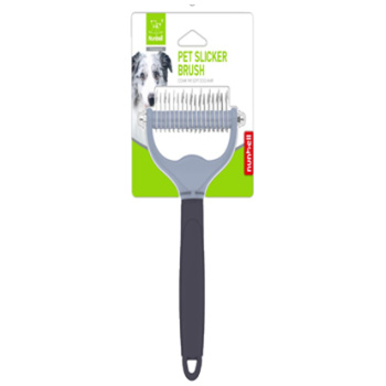 Nunbell Large Solid Handle Detangling Comb – Black