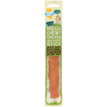 Good Boy Mega Chewy Stick Dog Treat with Chicken amp Carrot 100 gr