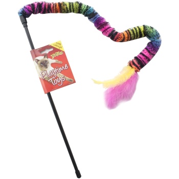 Multicolored Wand Cat Teaser