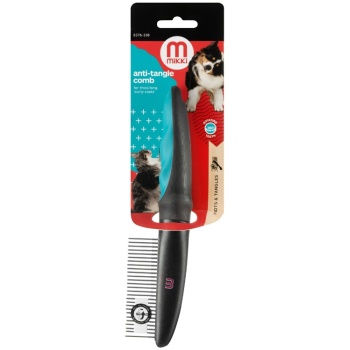 Mikki Pet Detangler Comb for Long & Thick Coats 1 pcs
